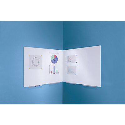 Tableau blanc modulaire - 1000 x 1500 mm - extension à volonté