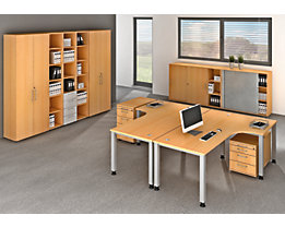 office akktiv RENATUS Rayonnage - h x l 1100 x 400 mm, 2 tablettes