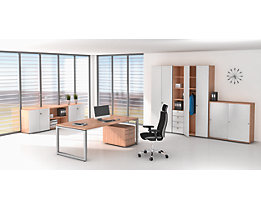 office akktiv ANNY Armoire combinée - 5 tablettes, 4 tiroirs