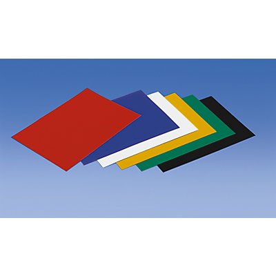 Magnetplatte - Format DIN A4, VE 6 Stk, blau