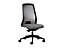 Bürodrehstuhl  EVERY | Chillback-Rückenlehne | Weiche Rollen | Weiß -Eisengrau | Sitzhöhe 430 mm | interstuhl