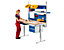 Unterbau-Schubladencontainer, BxT 580 x 650 mm, für Tisch-Serie 600, Schubladenhöhe 1 x 150 mm 