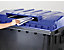Abfallcontainer für Papier | 1100 l | Blau | Certeo