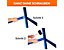 Stabiles Schwerlastregal | HxBxT 178 x 90 x 30 cm | Tragkraft bis zu 200 kg pro Fachboden | Blau | Certeo