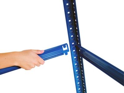 Mega Deal | 1x Werkbank und 3x Schwerlastregal | Tiefe 60 cm