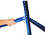 Mega Deal | 4x Werkstattregal und 1x Werkbank | HxBxT 178 x 90 x 30 cm | Blau | Traglast pro Fachboden: 200 kg | Certeo