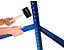 Certeo | 4x Étagère pour atelier et 1x établi | HxLxP 178 x 90 x 45 cm | Bleu | Charge max. par tablette: 200 kg | Mega Deal