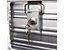 Caisse aluminium | Etanche et anti-poussière | HxLxP 33 x 39 x 28,5 cm | 27 litres | newpo
