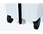Conteneur mobile à pédale | HDPE | Blanc | 120 litres | 560x480x890 | Contiplast  | 1 pièce | medial