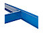 Mega Deal | 4x Kellerregal | HxBxT 178 x 180 x 45 cm | Blau | Traglast pro Fachboden: 200 kg | Certeo
