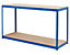 Mega Deal | 4x Werkstattregal | HxBxT 178 x 150 x 45 cm | Blau | Traglast pro Fachboden: 265 kg | Certeo