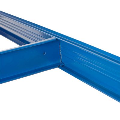 Lot de 5x étagère pour charges lourdes | HxLxP 178 x 120 x 60 cm | 265 kg par tablette | Noir | Certeo