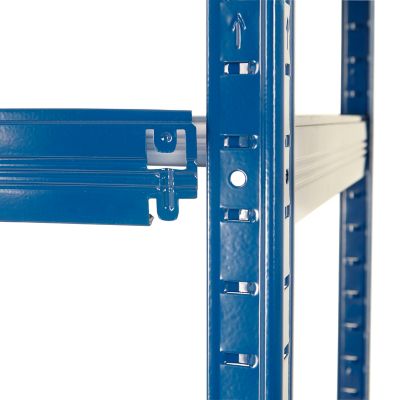 Mega Deal | 2x Schwerlastregal - Tiefe 45 cm und 1x Werkbank