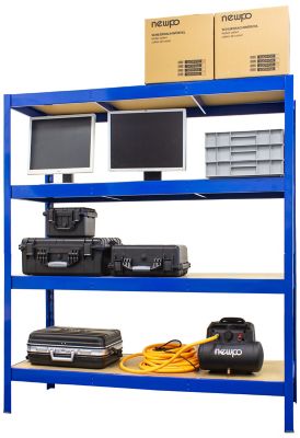 Stabiles Kellerregal - Tiefe 60 cm | 450 kg pro Fachboden | certeo.de