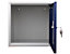 Lot de 7x casiers métalliques individuels | HxLxP 35 x 35 x 35 cm | Bleu | Mega Deal | Newpo