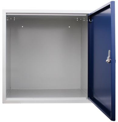 Mega Deal | 7x Schließfachwürfel | HxBxT 45 x 45 x 45 cm | Blau | newpo 