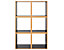 Cube de rangement magnétique | Quube à casiers | Lot de 6 | Avec étagère | Blanc | Easy Deal | Novigami