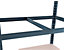 Certeo | 4x Étagère pour atelier | HxLxP 178 x 90 x 45 cm | Charge max. de 200 kg par tablette | Bleu | Mega Deal