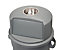 Conteneur à trappe push | polypropylène | gris | 80 litres | 555x780 | Maxipush  | 1 pièce | medial