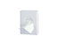 Distributeur de sachets périodiques en plastique | ABS | Blanc | 1 Emballage | 98x25x138 | Basica  | 1 pièce | medial