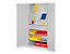 RasterPlan Lochplattenschrank mit Schubladen und Fachböden | HxBxT 1950 x 1000 x 600 mm | Blau