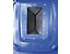 Abfallbehälter | rechteckiger Einwurf | Blau | Volumen 120 l | Certeo