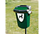 Abfallbehälter für Hundekot "RETRIEVER" | Volumen 35 Liter | Certeo