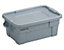 Kunststoffbox für Lagerung und Transport | Volumen 53 l | Certeo