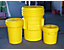 Laborverpackung für Fässer | Gelb | 75 l | Certeo