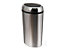 Abfallbehälter mit Kunststoffklappdeckel | verchromt | Volumen 40 l | Certeo