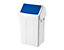 Abfallbehälter ohne Deckel | Volumen 50 l | Weiß | Certeo