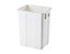 Abfallbehälter ohne Deckel | Volumen 50 l | Weiß | Certeo