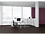 Büroschreibtisch Eco | BxTxH 1200 x 800 x 720 mm | Ahorn-Lichtgrau  | Geramöbel