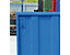 Verkleidete Auffangwanne | HxBxL 155 x 88 x 143 cm | Blau | Certeo