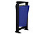 Poubelle de tri extérieur - sans cendrier - 2 x 60l - Bleu outremer - ARKEA | Rossignol
