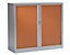 Armoire à rideaux ignifuge M1 |Aluminium | Erable | HxLxP 1000 x 1200 x 430 | Pierre Henry