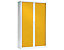 Armoire à rideaux ignifuge M1 | Aluminium | Anis | HxLxP 1980 x 1200 x 430 | Pierre Henry