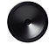 Cendrier étouffoir / corbeille à poser 0,25 l / 17,5 l - Noir graphite - KIPSO | Rossignol