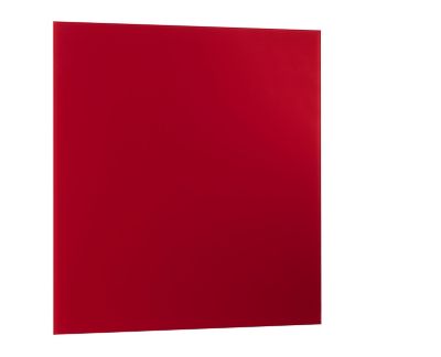 Image of Alco Magnetische Glastafel 480 x 480 mm - inkl. Stift und Würfelmagnete - rot