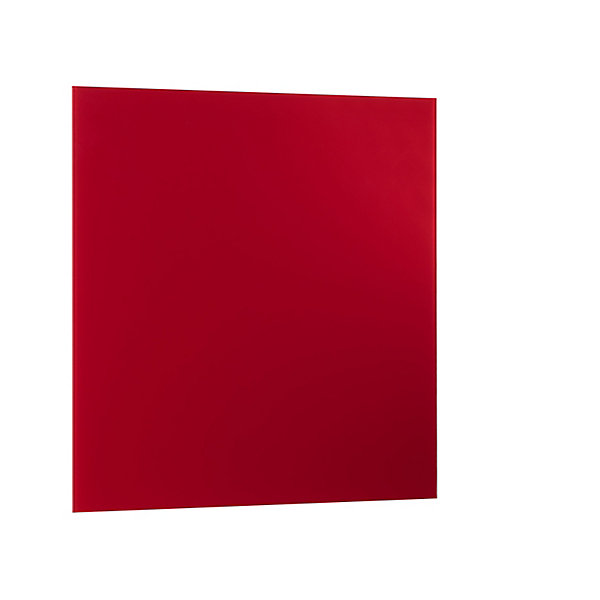 Image of Alco Magnetische Glastafel 480 x 480 mm - inkl. Stift und Würfelmagnete - rot