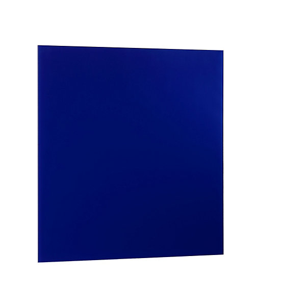 Image of Alco Magnetische Glastafel 480 x 480 mm - inkl. Stift und Würfelmagnete - blau