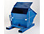 Kippcontainer mit Deckel | Volumen 800 l | Blau | Certeo