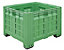 Kunststoffbox für Lebensmittel | HxBxL 78,5 x 100 x 120 cm | Grün | Certeo