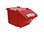 Kunststoffbehälter 45 l | Rot/Rot | Certeo