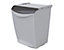 Recycling-Behälter 25 l | Deckel Grün | Certeo