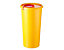 Abfallbehälter |  Für medizinische Abfälle | Gelb | Volumen 1 l | Certeo