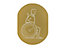 Plaque de signalisation handicape | PVC | argentés | 100x100 | Pittoplast | 5 pièces | medial
