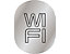 Plaque de signalisation Wi-Fi | Aluminium | Plaqué or | 120x160 | Pittodor  | 1 pièce | medial