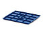 Deckel für RL-KLT Behälter | Signalblau RAL 5005 | BxL 200 x 300 mm | Certeo
