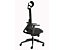 Bürodrehstuhl Relax | Mit hoher Netz-Rückenlehne und Nackenstütze | Schwarz | Geramöbel